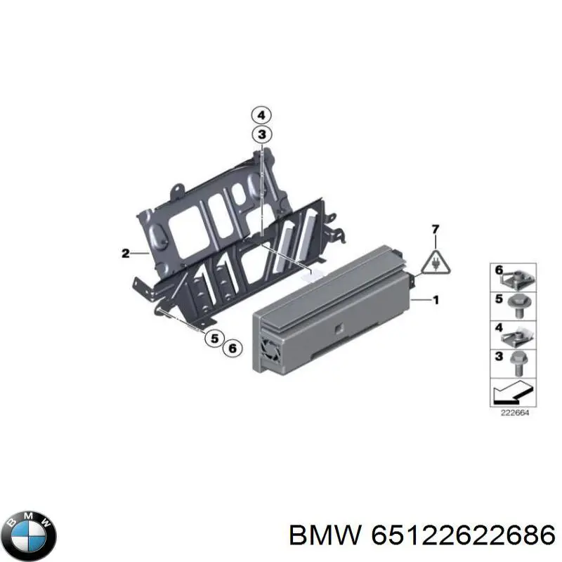  65122622686 BMW