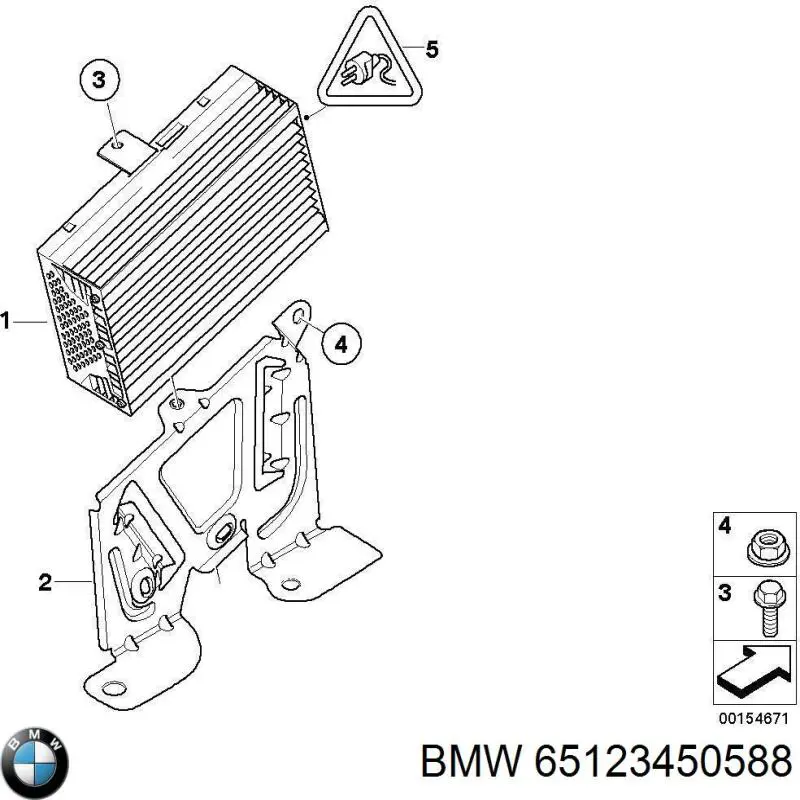  65123450588 BMW