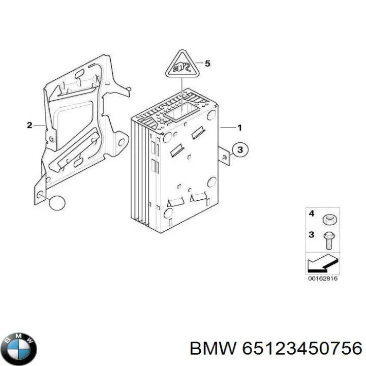  65123450756 BMW