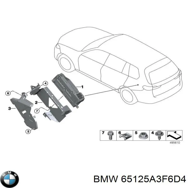  BMW 65128720175 цена, от 1938.74 USD