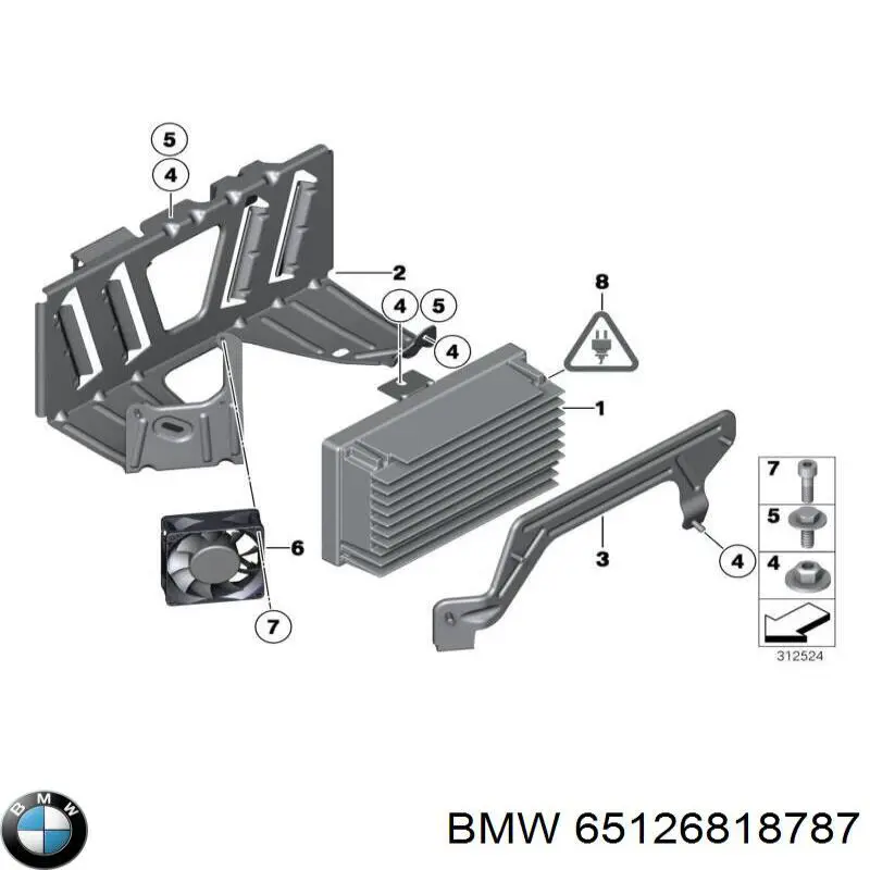  65126818787 BMW