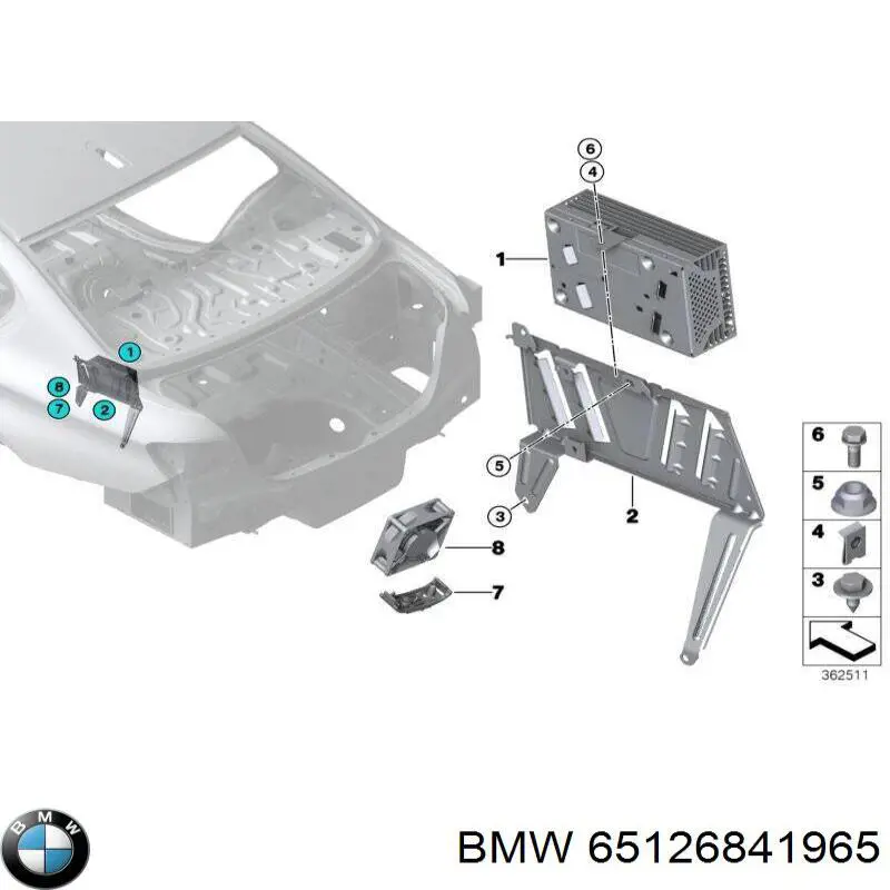 65126841965 BMW 