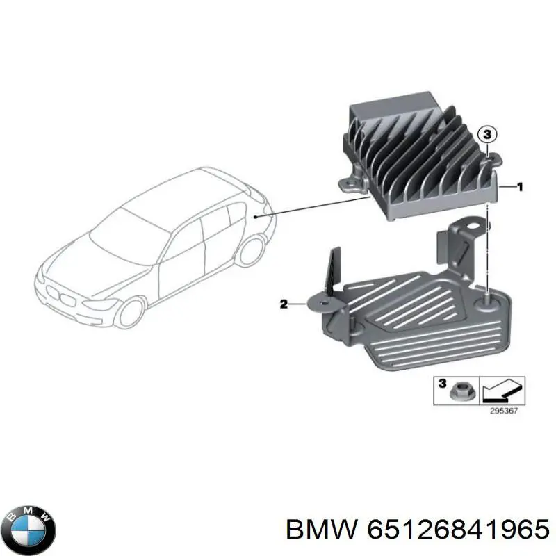 BMW 65126841965 цена, от 112.87 USD