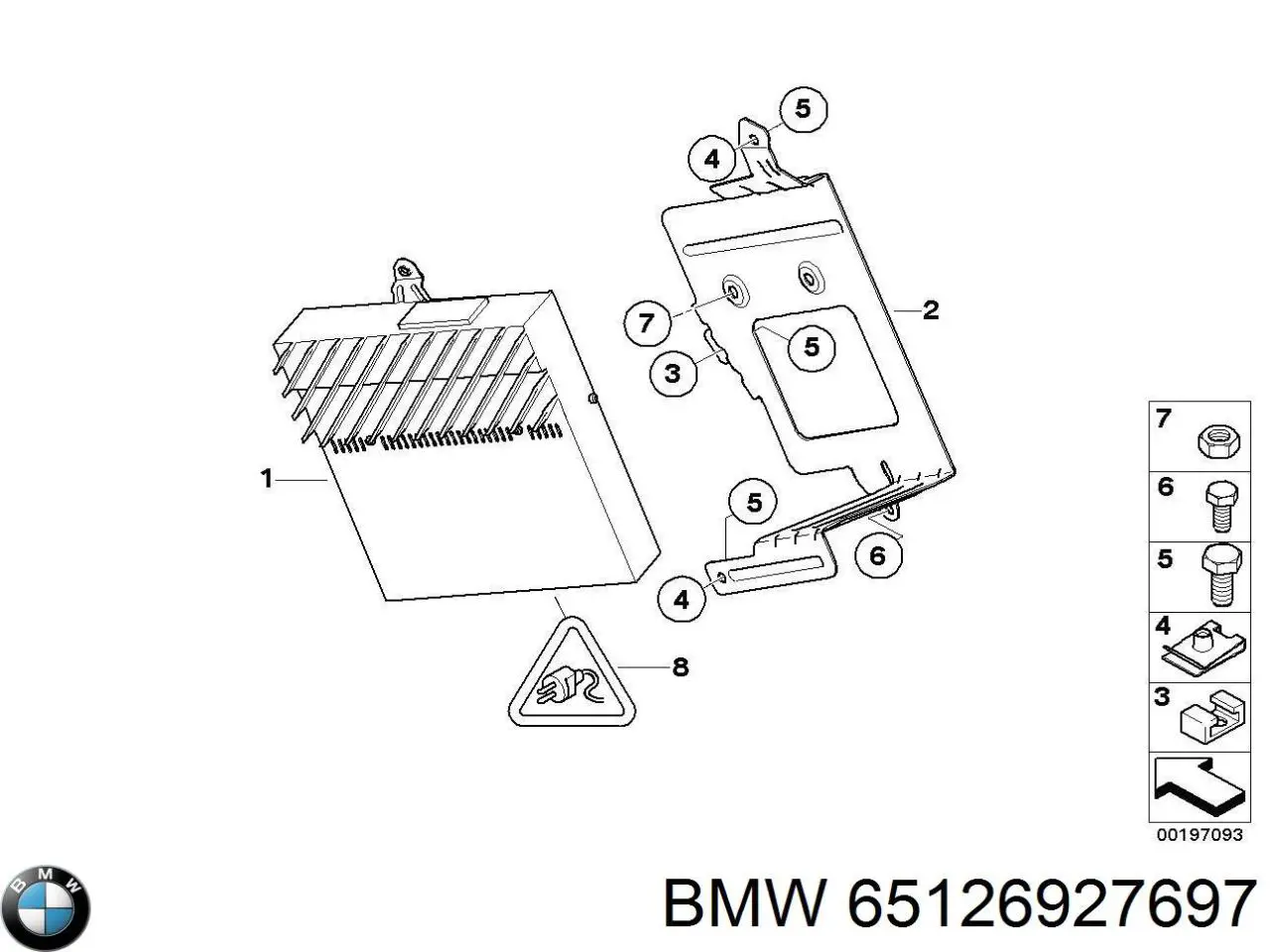  65126927697 BMW