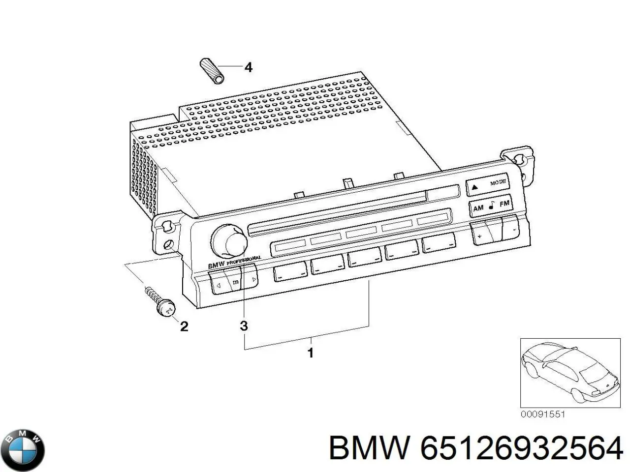 65126919077 BMW 