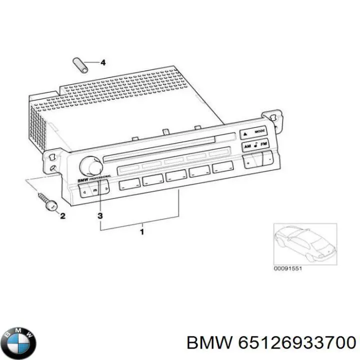 65126933700 BMW 