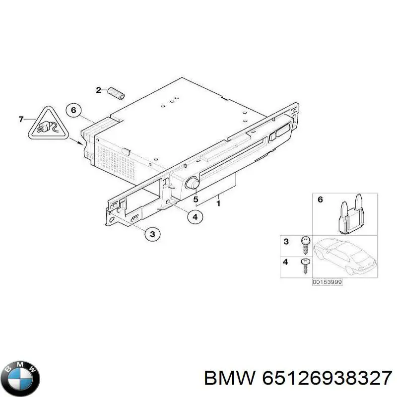 65129150992 BMW 