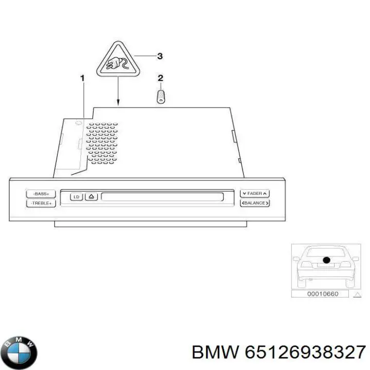  BMW 65129150992 цена, от 190.04 USD