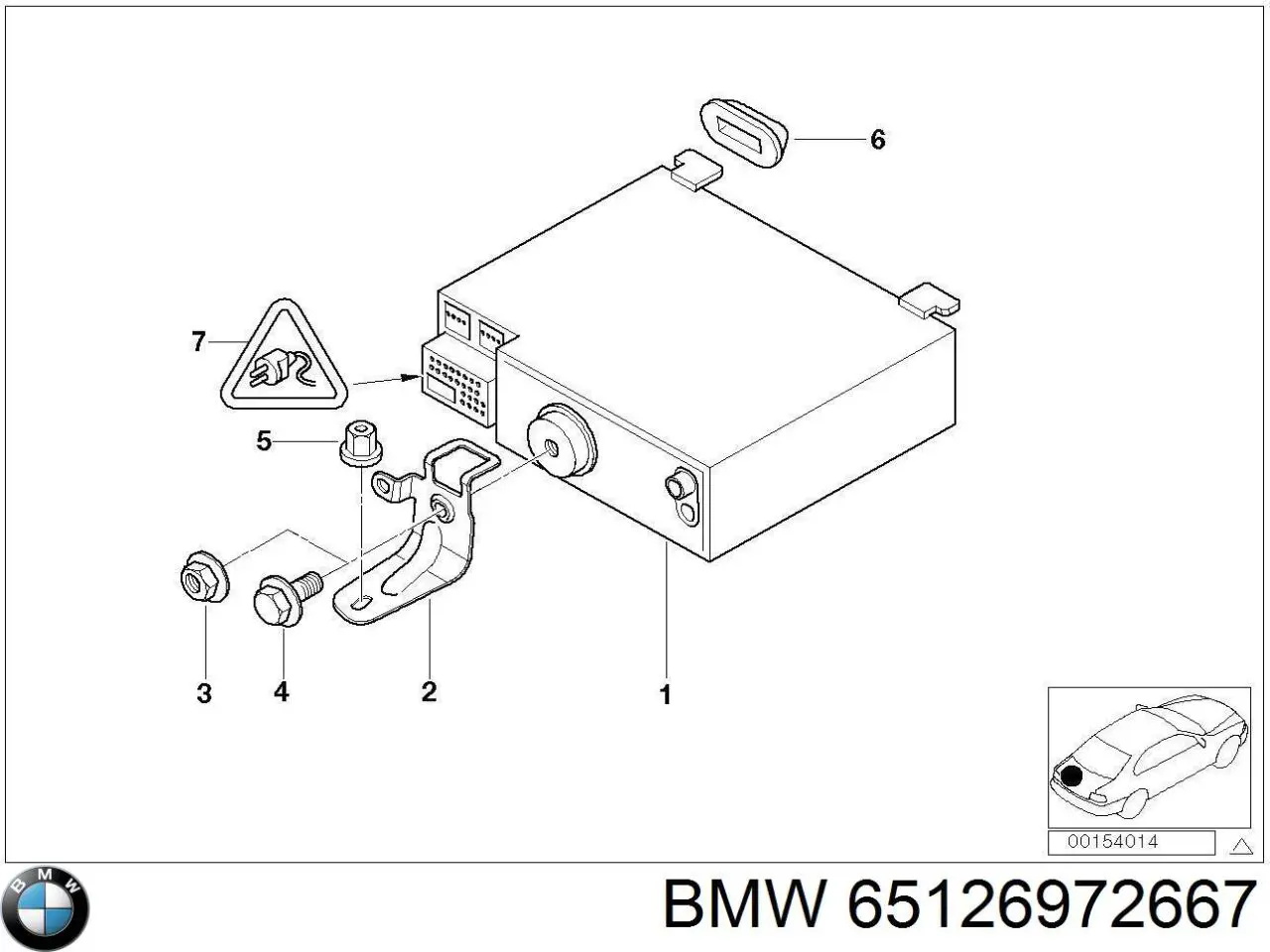  65126976964 BMW