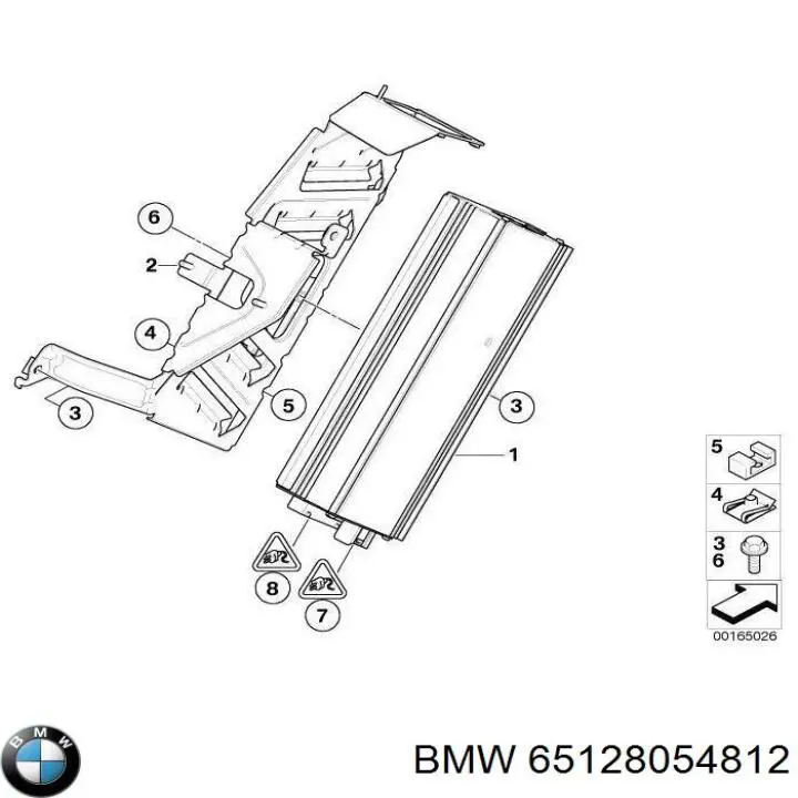 65128054812 BMW 