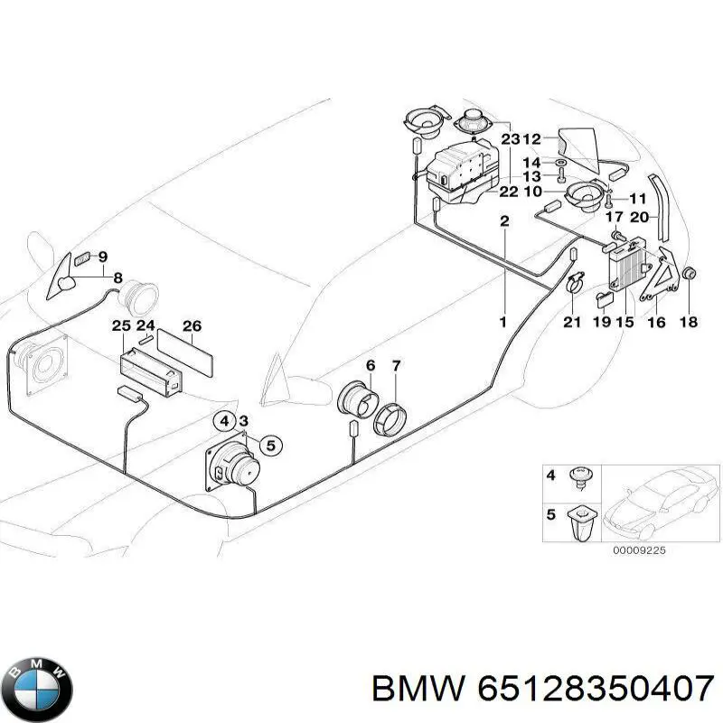  BMW 65128350407 цена, от 33.90 USD