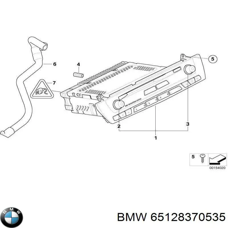 Магнитола (радио AM/FM) BMW 65128370535 цена, от 3.36 USD
