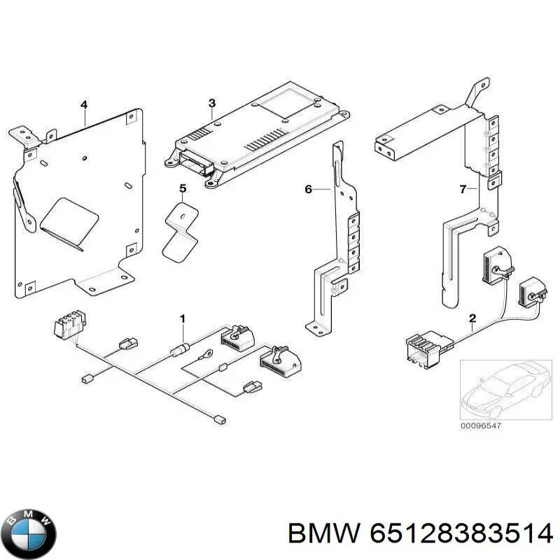 65128383514 BMW 