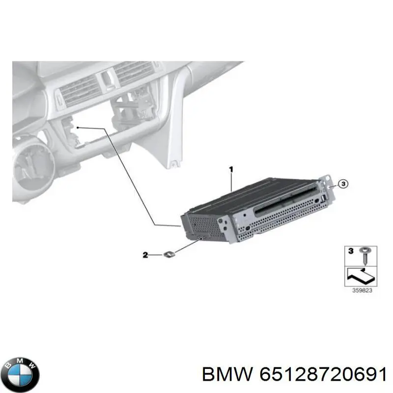  BMW 65125A7A160