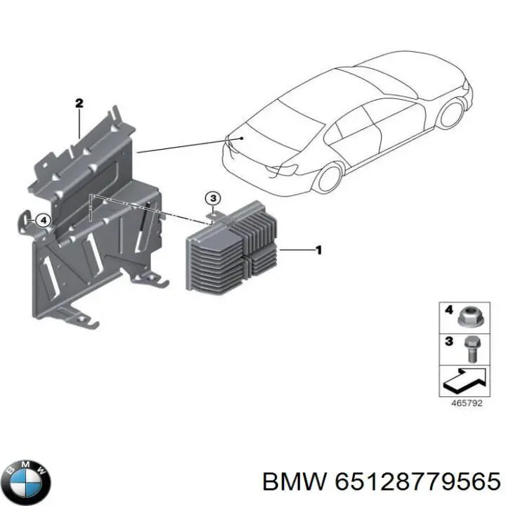 65128779565 BMW 