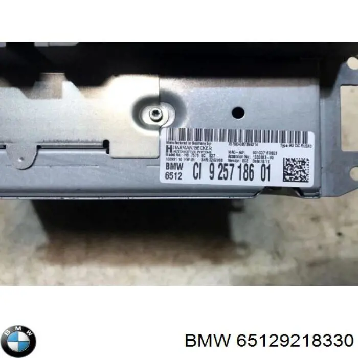  BMW 65129218330