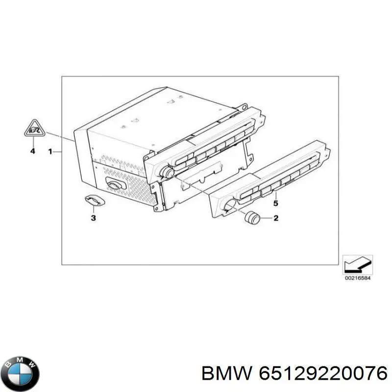 65129220076 BMW 