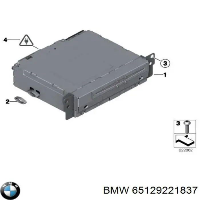 65129221837 BMW 
