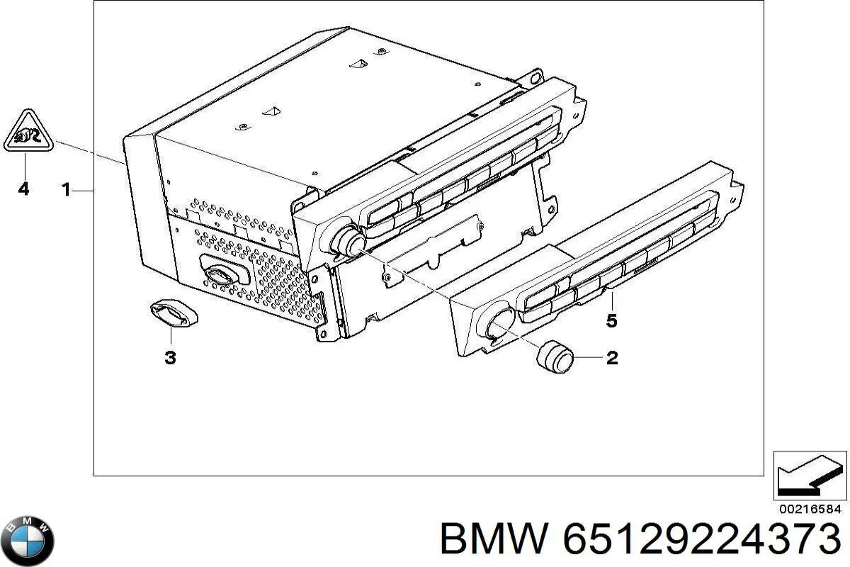  65129224373 BMW