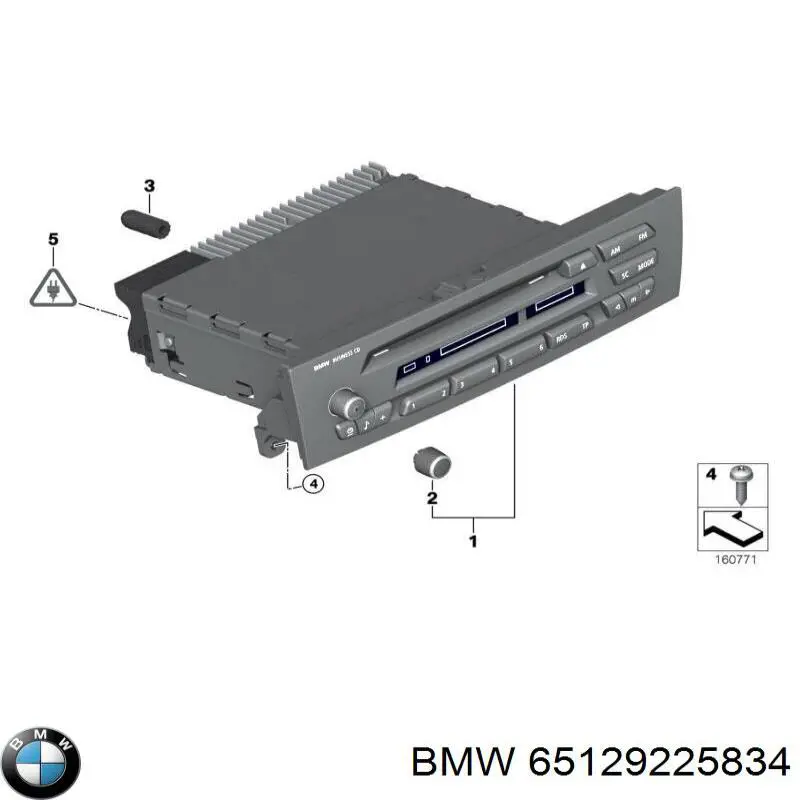 Магнитола (радио AM/FM), универсальная на BMW X1 (E84) купить.
