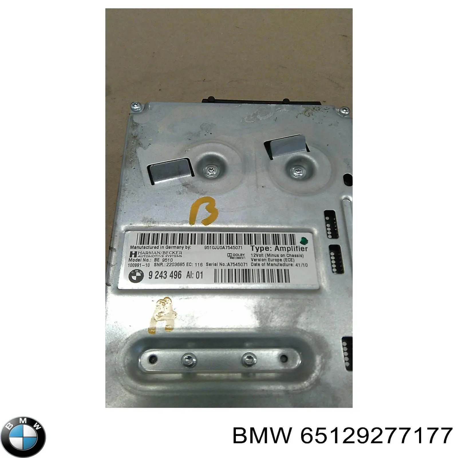  BMW 65129261703 цена, от 291.39 USD