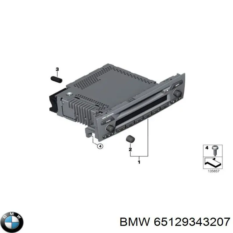  65129343207 BMW