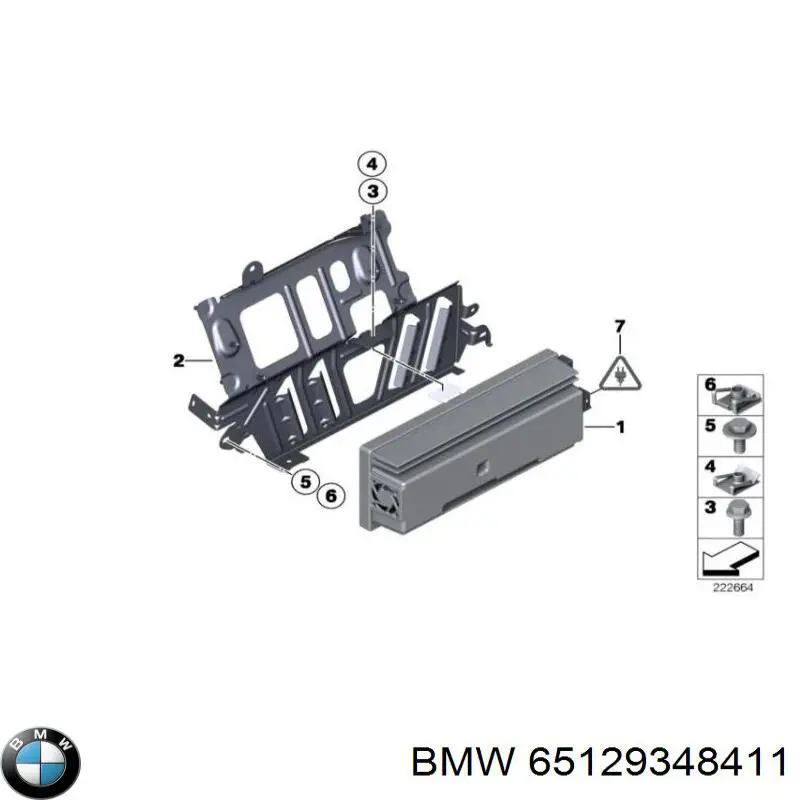  65129348411 BMW