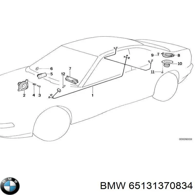 65131370834 BMW 