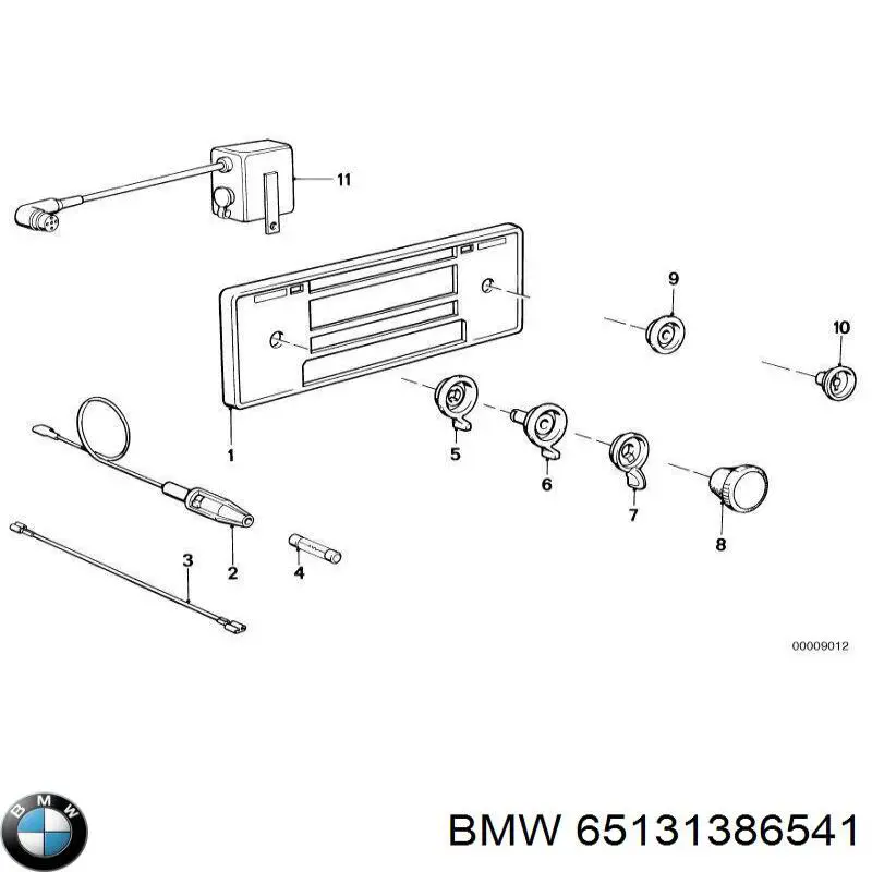 Купить 65131386541 BMW 