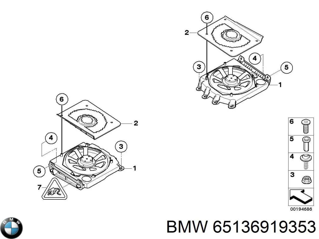 65136919353 BMW 