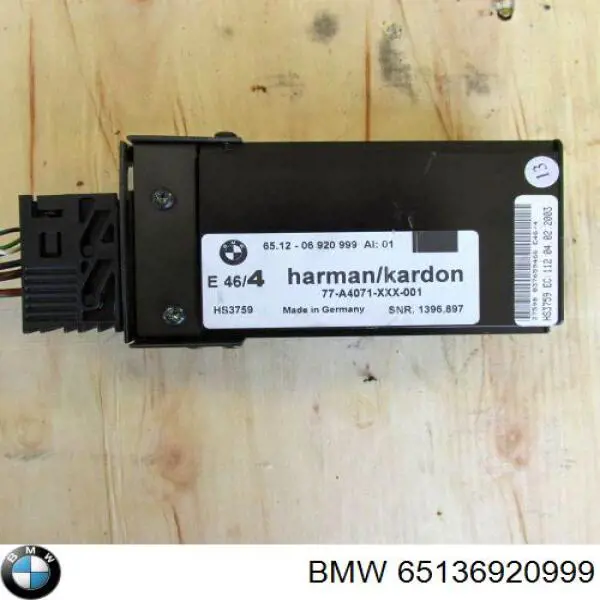 Купить 65136920999 BMW 