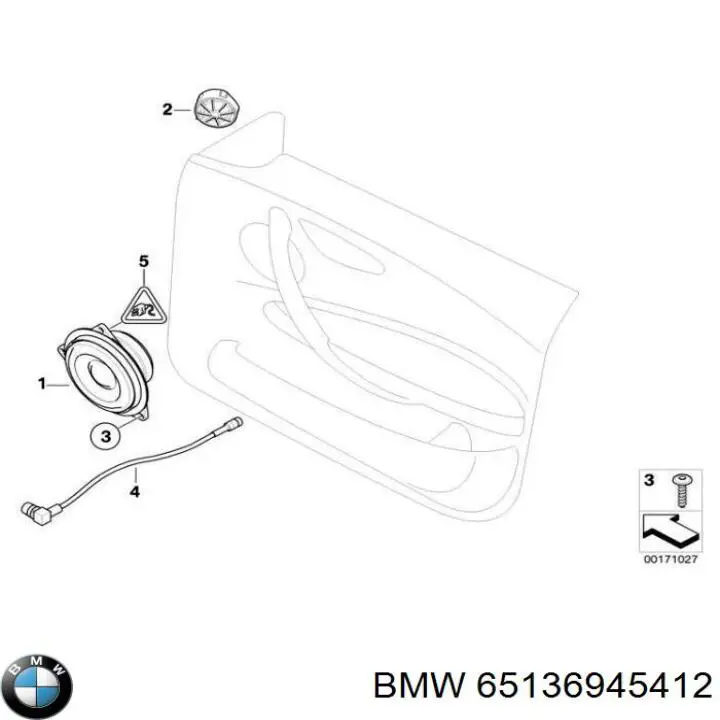 Купить 65136945412 BMW 