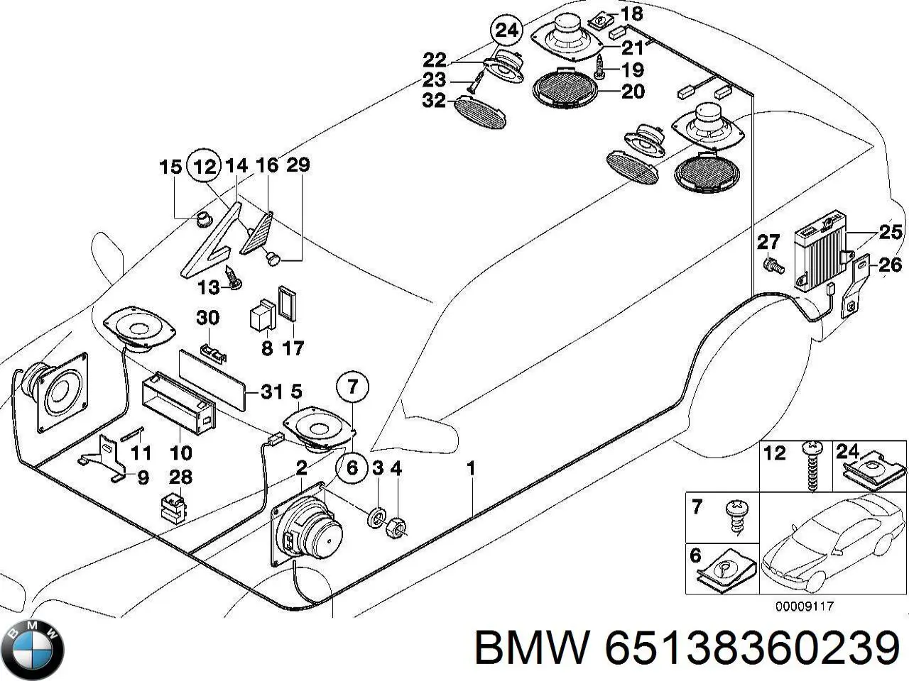  65138360239 BMW