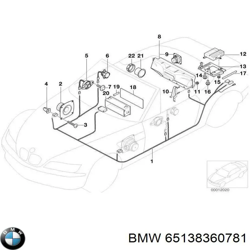  65138360781 BMW