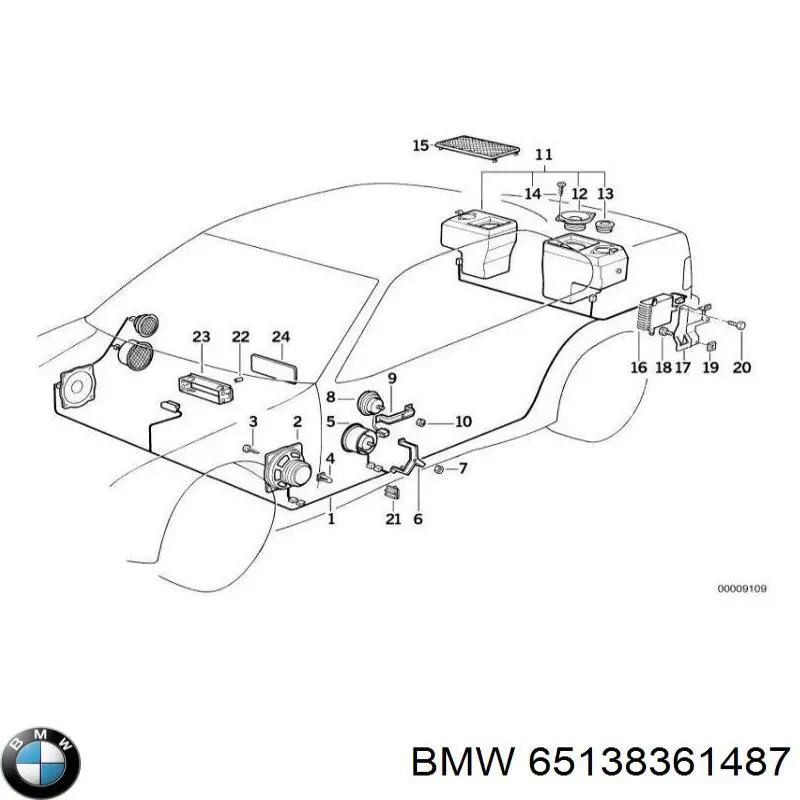  BMW 65138366461 цена, от 209.29 USD