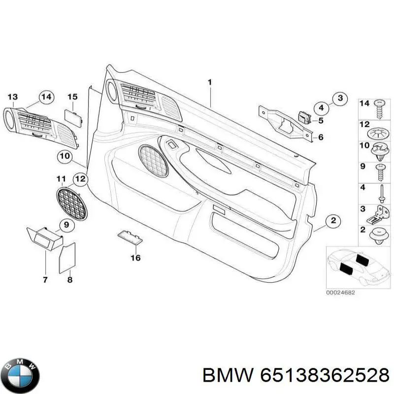 65138362528 BMW 