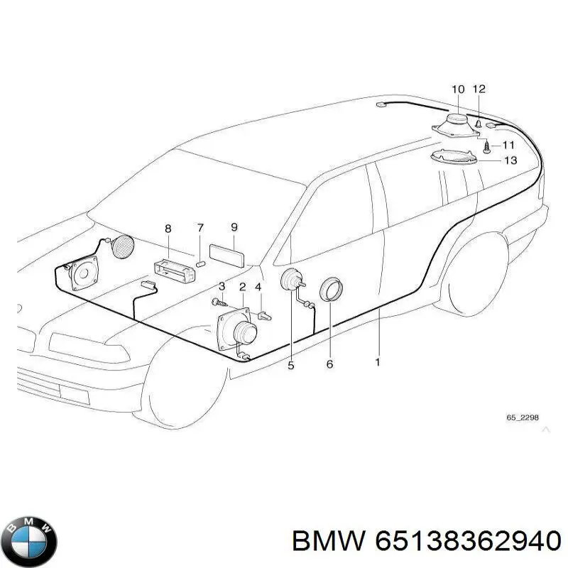  65138362940 BMW