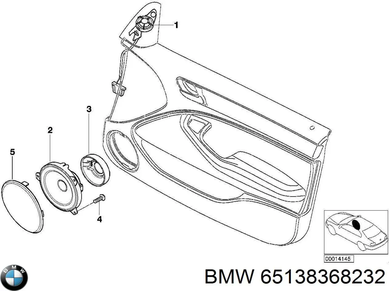  65138368232 BMW