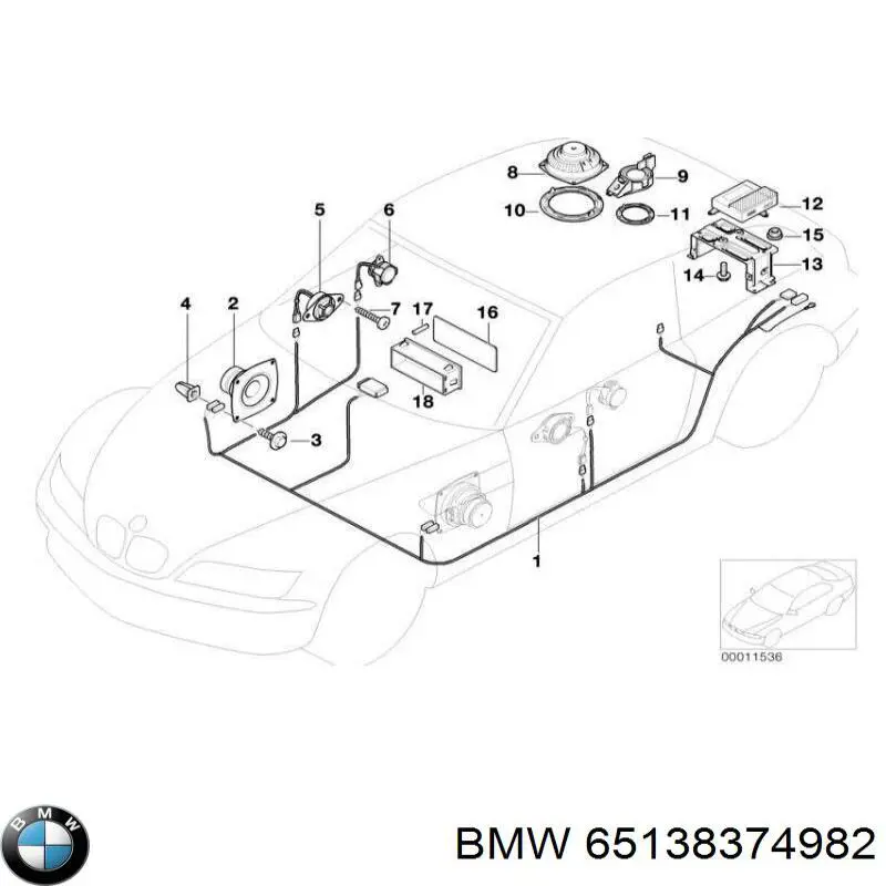  65138374982 BMW