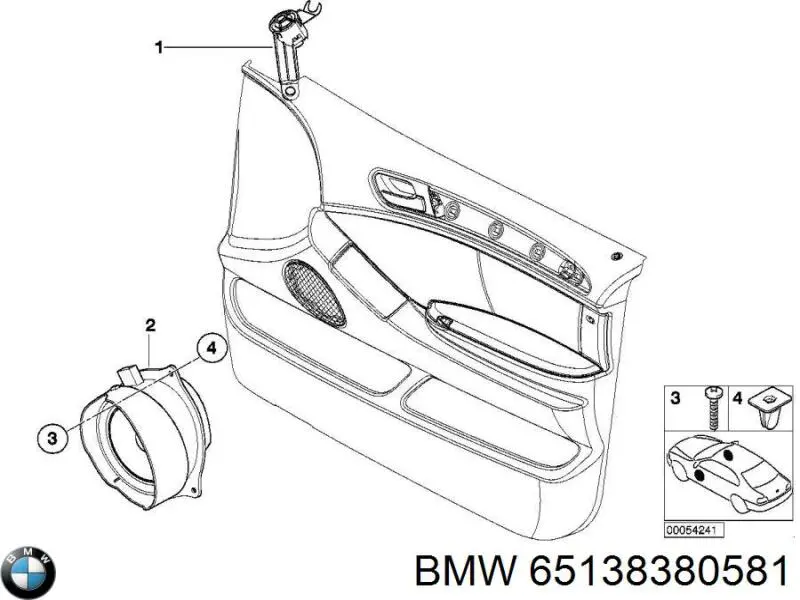  65138380581 BMW