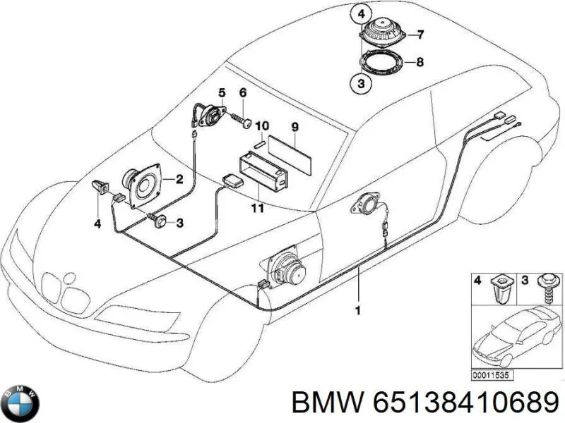 65138410689 BMW 