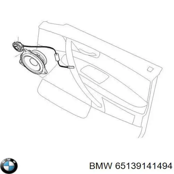 Динамик задней двери BMW 65139141494 цена, от 6.33 USD