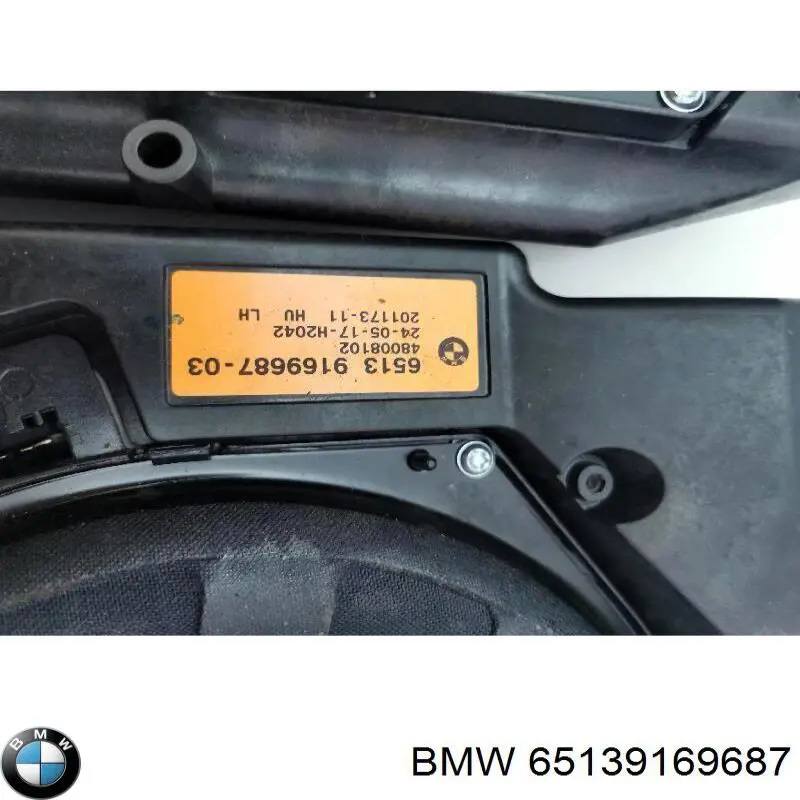  BMW 65139169687 цена, от 36.68 USD