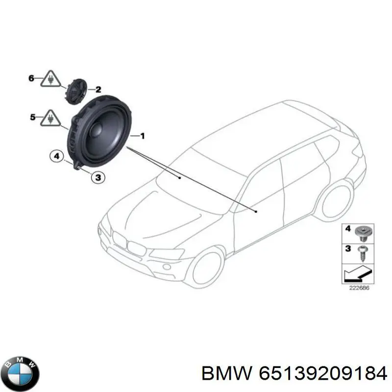  65139209184 BMW