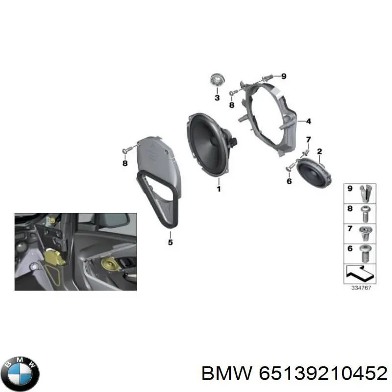 65139210452 BMW 