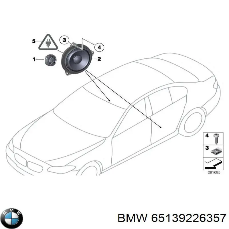  BMW 65139226357 цена, от 24.65 USD