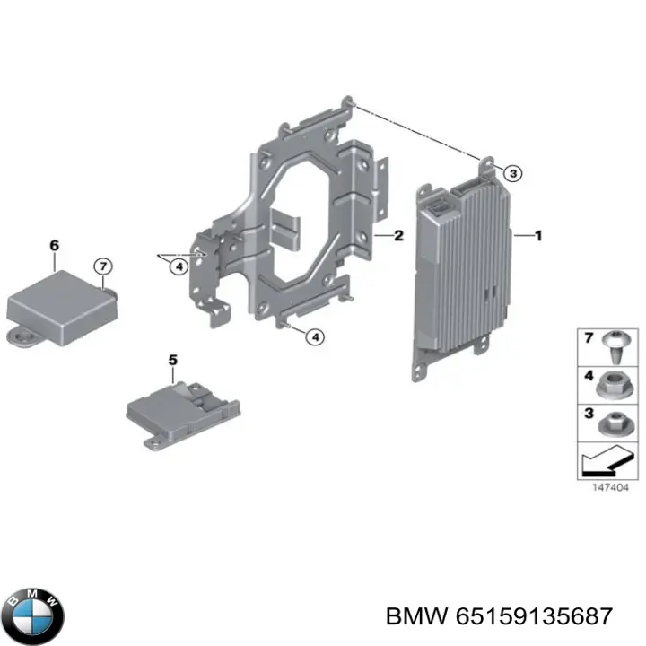  65159135687 BMW