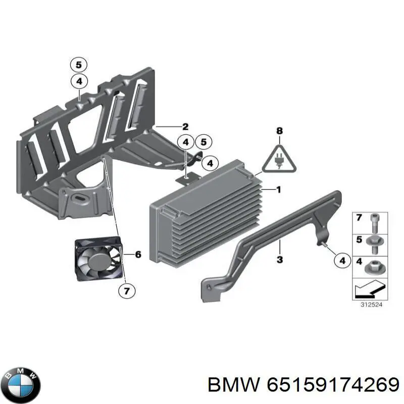  65159174269 BMW