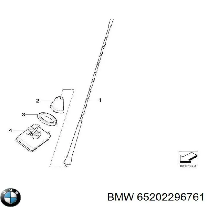 Купить 61319253767 BMW 