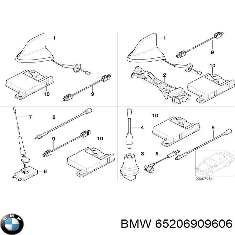  BMW 65206909606 цена, от 3.80 USD